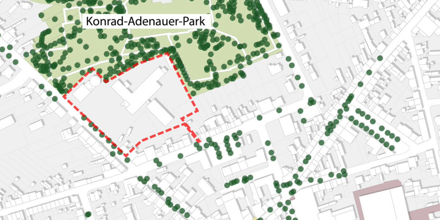 `Südlich Konrad-Adenauer-Park`in Willich
